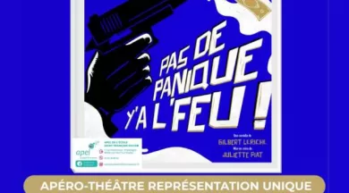 pas de panique y'a l'feu - théâtre saint roland - ©école St-François Xavier