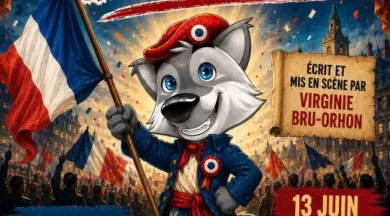 Affiche Révolutionnaires, Réveillez-vous ! 2026-FMA-49-Le Louroux Béconnais - Les Loups Roux