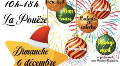 Marché de Noël-FMA-49-La Pouëze - Marché de noël Erdre en Anjou
