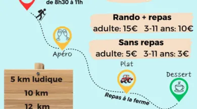 Affiche rando gourmande 2026 - APEL PINOT