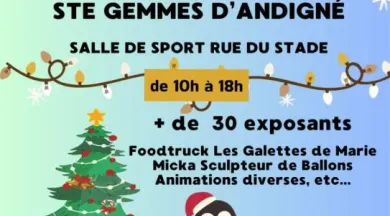 Marche-de-Noel 2026 - Sainte-Gemmes d'Andigné - FMA - 49 - ©Sportingclubgemmois