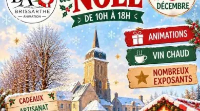 marché-de-noël-brissarthe - ©Brissarthe-animations