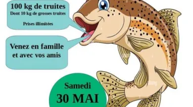 Journée pêche à la truite - Thorigné d'Anjou - Les riverains de l'étang