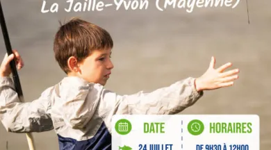 La Jaille Yvon-Animation pêche-FMA-49 - ©Fédération départementale de pêche 