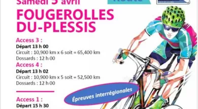 202504 Course cycliste Fougerolles du plessis - Club Cycliste Landivysien