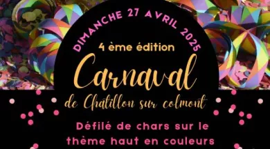 2025 carnaval Châtillon sur colmont - Comité des fêtes de Châtillon sur Colmont