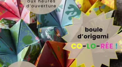 25 04 à 06 Boule origami AMB - Réseau Lecture
