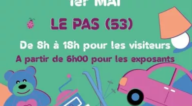 202505 vide grenier le pas - comité des fêtes Le Pas