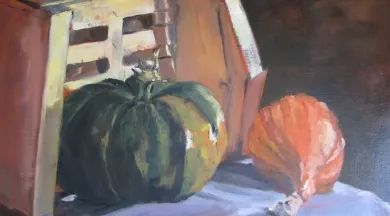 Courges et Cageot - Valérie Guesnay