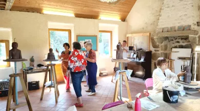 Vue d'ensemble de l'atelier - Damien Trohel