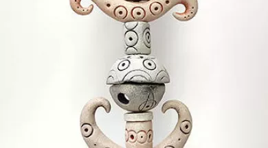Petit totem de jardin - Anne Corre
