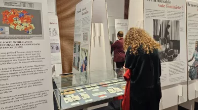 Exposition Les femmes vont voter - Archives départementales de la Mayenne