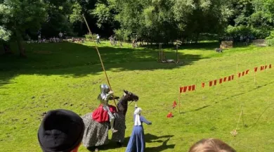 Reconstitution XVème au château de Lassay - Johanna de Beaumont