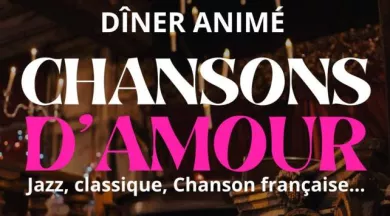 Diner animé chanson d'amour Linières - ©Linières