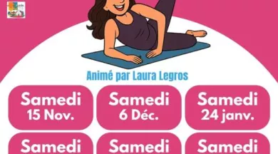 Atelier  Pilates - Familles Rurales