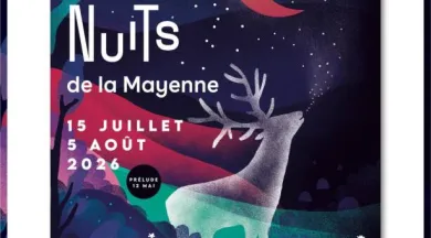 Affiche les Nuits de la Mayenne 2026 - ©NDLM / Mayenne Culture