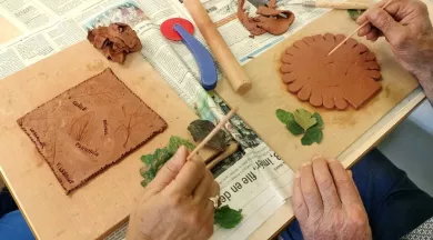 Herbier en argile 2 - Musée de la faïence et de la céramique