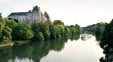 Bateau promenade Le Sablésien - Abbaye de Solesmes  - Pascal-Beltrami