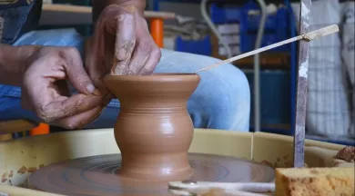 Tournage - Musée de la faïence et de la céramique