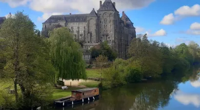 Solesmes - vue depuis le pont - © Thomas Brochard_ (Medium) - Thomas Brochard