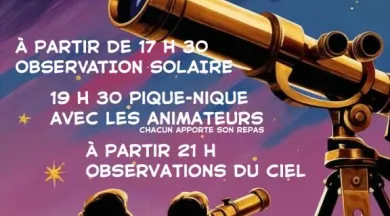 nuit des étoiles 2026 - 1 - mairie de la suze sur sarthe