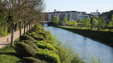 Le bord de la rivière - VILLE DU MANS