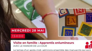 Visite en famille : Apprentis Enlumineurs  - Le Manoir de la Cour