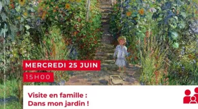 Visite en famille : dans mon jardin - Le Jardin de Monet à Vétheuil - Claude Monet  ©Courtesy National Gallery of Art,