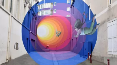 fresque - Ville du Mans