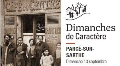  affiche dimanche de caractère - Petites cités de caractère