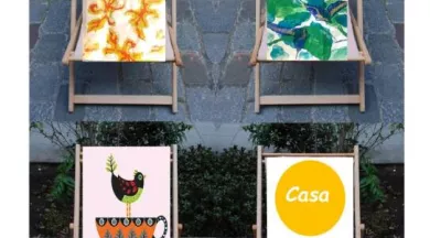 Toiles chaises longues Melle Mars - Melle Mars