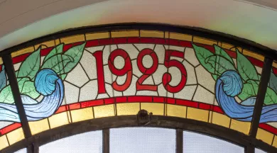 Vitrail du grand magasin - Aux Dames de France - © Ville du Mans/Paul Hamelin