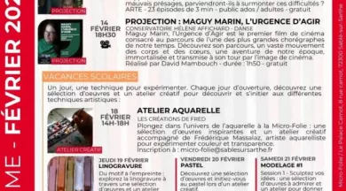 Février  - Micro-Folie sablé 