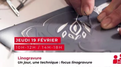 Linogravure  - Micro-Folie