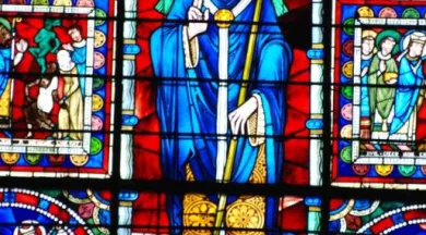 Vitrail de la cathédrale St Julien - Ville du Mans