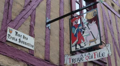 Anciens commerces de bouche La truye qui file - Ville du Mans