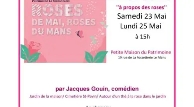 affiche Poésies Roses Concert Festival Roses de Mai - PMO