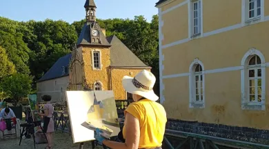 L'école de peinture de Solesmes à Dobert - Nathalie Le Brethon