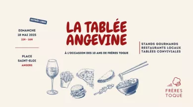 Affiche La Tablée Angevine_1 - Frères Toque