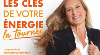 Spectacle : Natacha Calestrémé :  Les Clés de votre énergie_Angers_1 - AZ PROD