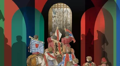 Le retour du roi. Quand le château était habité_1 - ©Domaine National du château d'Angers