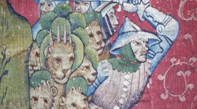 Les malheurs du XIVe siècle dans la tapisserie de l'Apocalypse_1 - Domaine national du Château d'Angers
