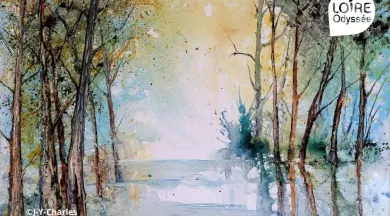 Exposition Aquarelle angers -Saumur-Loire Odyssee_1 - Jean Yves Charles
