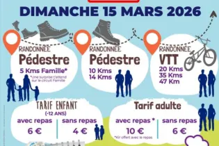 Affiche rando des écoliers 2025 - Andigné - 49 - FMA - APELSacréCoeur