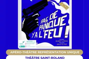 pas de panique y'a l'feu - théâtre saint roland - ©école St-François Xavier