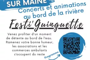Affiche2025-festi'guinguette - Comité des fêtes de Montreuil sur Maine