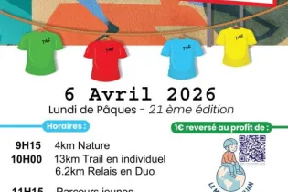 Affiche Tiercé au Galop 2026  - ENA Athlétisme Tiercé