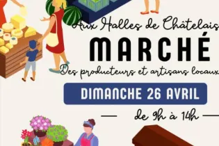 Marche de printemps 2026 - Châtelais - 49 - FMA - ©Leshallesdechâtelais