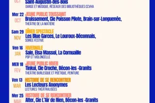 L'Échappée Belle - Saison Cuturelle 2025- 2026 - ©L'Échappée Belle