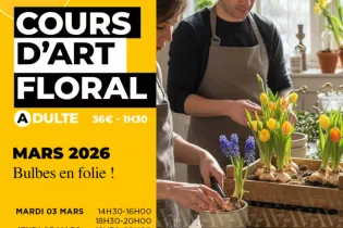 Cours Art Florale 05032026 - Aux temps fleuris
